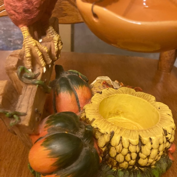 Yankee Candle Rooster Tart Warmer Votive Candle Holder - Missing Glass Cup - Picture 11 of 15